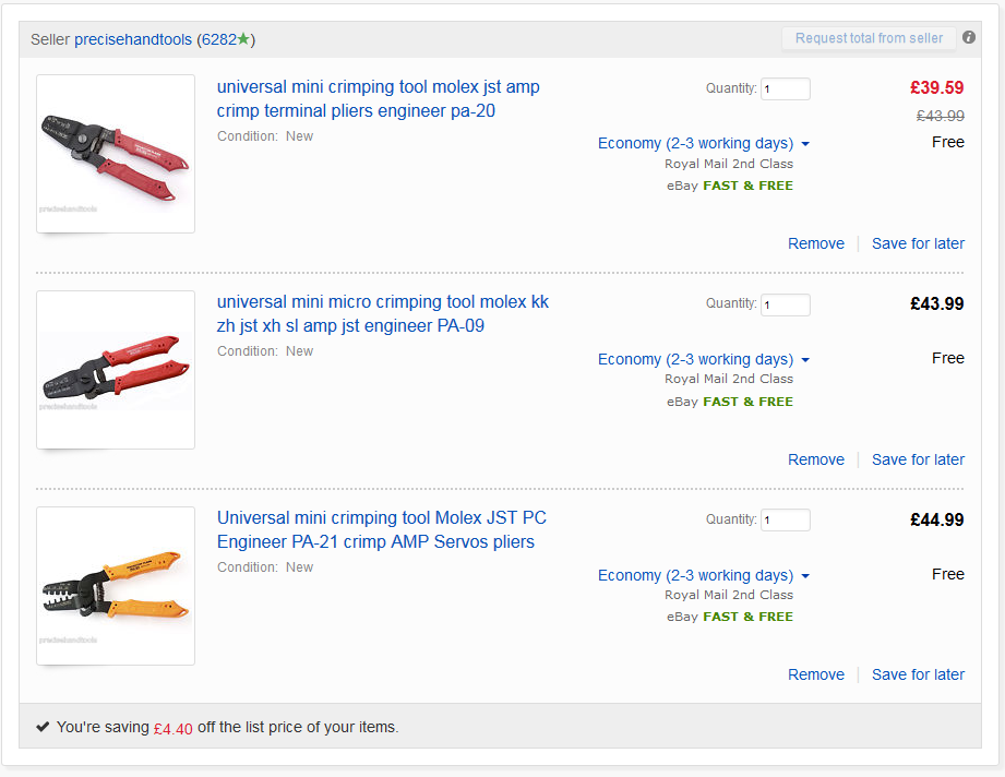 universal crimp tools