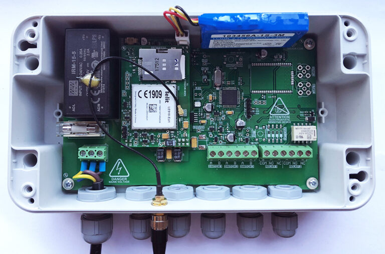 SMS box inside